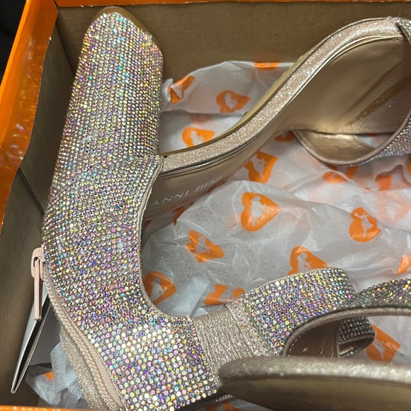 Gianni Bini Multicolor Glitter Heels - Picture 7 of 7